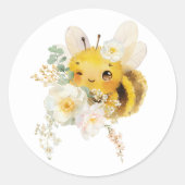Blume Bee Stickers (Vorderseite)