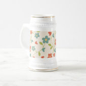 Blume Beer Stein Bierglas (Vorderseite Links)