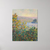 Blume Beet im Vétheuil Monet Leinwanddruck (Vorderseite)