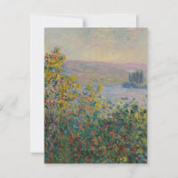 Blume Beet im Vétheuil Monet