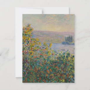Blume Beet im Vétheuil Monet Postkarte