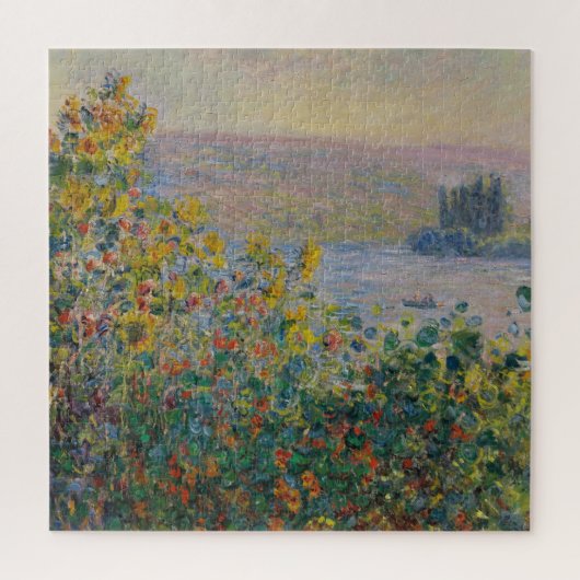 Blume Beet im Vétheuil Monet Puzzle (Vertikal)
