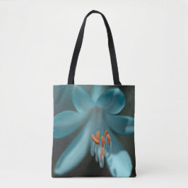 "Blume bei Dämmerung" Drucktasche Tasche