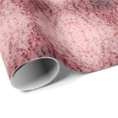 Blume bei Sunset Damask Muster 2 Geschenkpapier (Rolleneckpunkt)