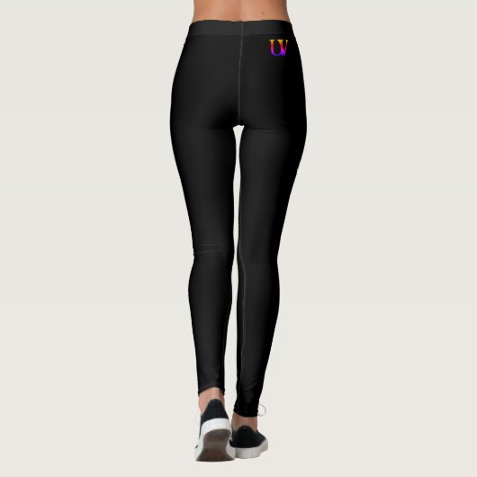 Blume Beine Leggins (Rückseite)
