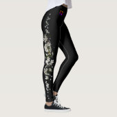 Blume Beine Leggins (Rechts)