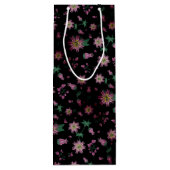 Blume & Berries Nebel Geschenktüte Für Weinflaschen (Rückseite)