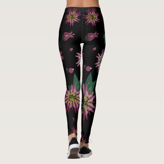 Blume & Berries Nebel Leggings (Rückseite)