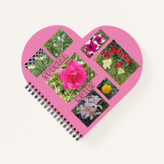Blume (besondere Hinweise) SpiralNotebook Notizblock (Vorderseite)