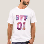 Blume Beste Freunde für 3 - BESTE FREUNDIN 01 T-Shirt (Vorderseite)