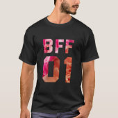 Blume BESTE FREUNDIN 01 - Die besten Freunde für i T-Shirt (Vorderseite)