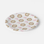 Blume Bethlehem Pappteller (Schrägansicht)