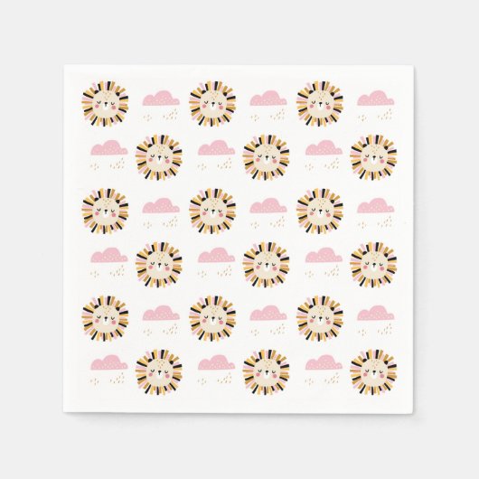 Blume Bethlehem Serviette (Vorderseite)