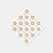 Blume Bethlehem Serviette (Ecke)