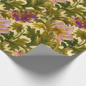 Blume bewegen Romantischer Schatten Geschenkpapier (Ecke)