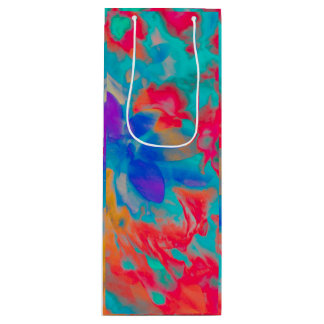 Blume Bewegung Weinbeutel Geschenktüte Für Weinflaschen