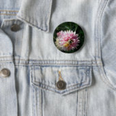 Blume Bienen und Rosa Button (Beispiel)