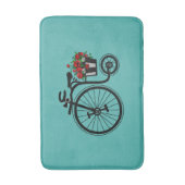 Blume Bike Bath Mat Badematte (Vorderseite Vertikal)