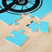 Blume Bike Jigsaw Puzzle Geschenk (Seite)