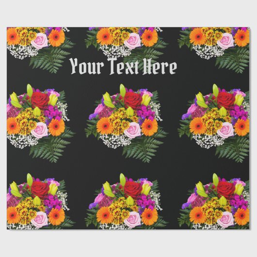 Blume Bild Schöne Geschenkartikel Handwerk Party A Geschenkpapier (Flach)