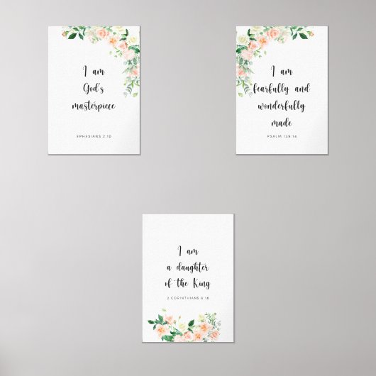 Blume Bilderwand Sets (Vorderseite)