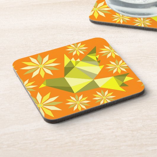 BLUME BIRD BEVERAY COASTER GETRÄNKEUNTERSETZER (Linke Seite)