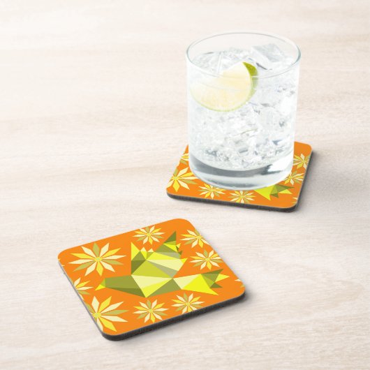 BLUME BIRD BEVERAY COASTER GETRÄNKEUNTERSETZER (Rechte Seite)