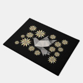 BLUME BIRD CREATIVE ART GIFT FUßMATTE (Schrägansicht)