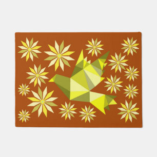BLUME BIRD CREATIVE ART GIFT FUßMATTE