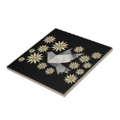 BLUME BIRD DEKORATIVE KERAMIK TITEL FLIESE (Seite)
