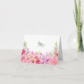 Blume Bird Garden Karte (Rückseite)