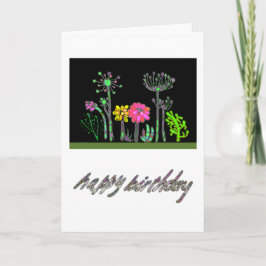 BLUME BIRTHDAY CARD KARTE