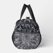 Blume Black and Gray Dahlia Duffle Bag (Rechts)