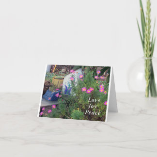 Blume Blank-Note-Karte Karte