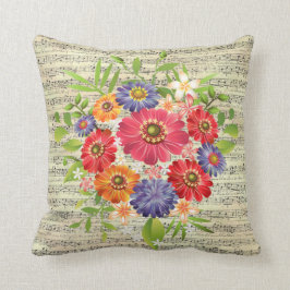 Blume Blatt Kopfkissen 16" x 16" Kissen