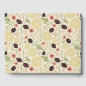 Blume Blätter Ferienwohnung Vermietung Bed & Break Gästebuch (Rückseite)