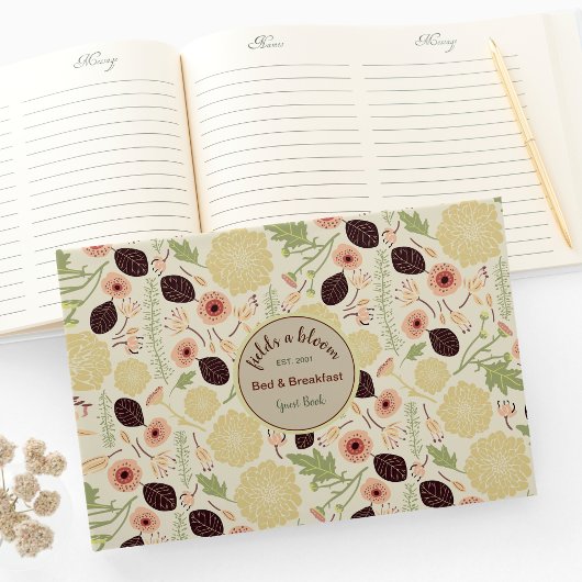 Blume Blätter Ferienwohnung Vermietung Bed & Break Gästebuch