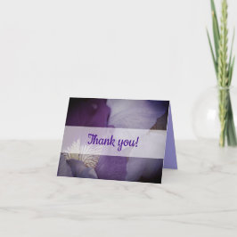 Blume Blätter Fotokarte Karte