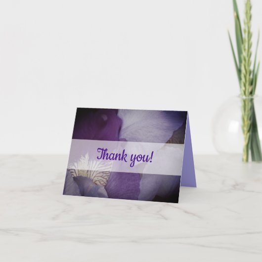 Blume Blätter Fotokarte Karte (Vorderseite)