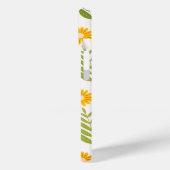 Blume & Blätter Gartenmuster Case-Mate iPhone Hülle (Rückseite / Links)