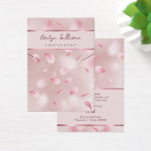 Blume Blätter Imitate Folie Halskette Display Kart (Schreibtisch)