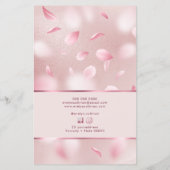 Blume Blätter Imitate Folie Preisliste Flyer (Hinten)