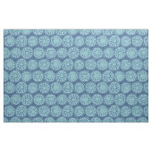 Blume blau stoff (Fat Quarter (45,7 x 55,9 cm))