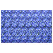 Blume Blaue Hydrangea-Pflanze Muster-Vorlage Stoff (Fat Quarter (45,7 x 55,9 cm))