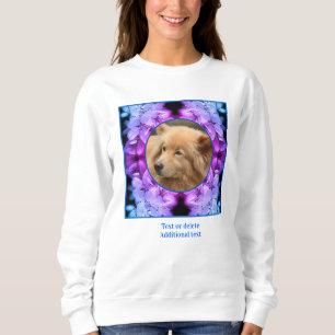 Blume blendet Rahmen Tinten erstellen Sie Ihr eige Sweatshirt