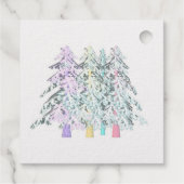 BLUME BLOCK PATTERN GESCHENKANHÄNGER (Rückseite)