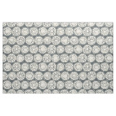 Blume-Blockierung Elfenbein Stoff (Fat Quarter (45,7 x 55,9 cm))