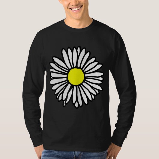 Blume Bloom Daisy T-Shirt (Vorderseite)