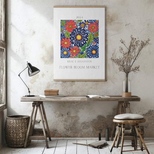 Blume Bloom Market Poster