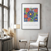 Blume Bloom Market Poster